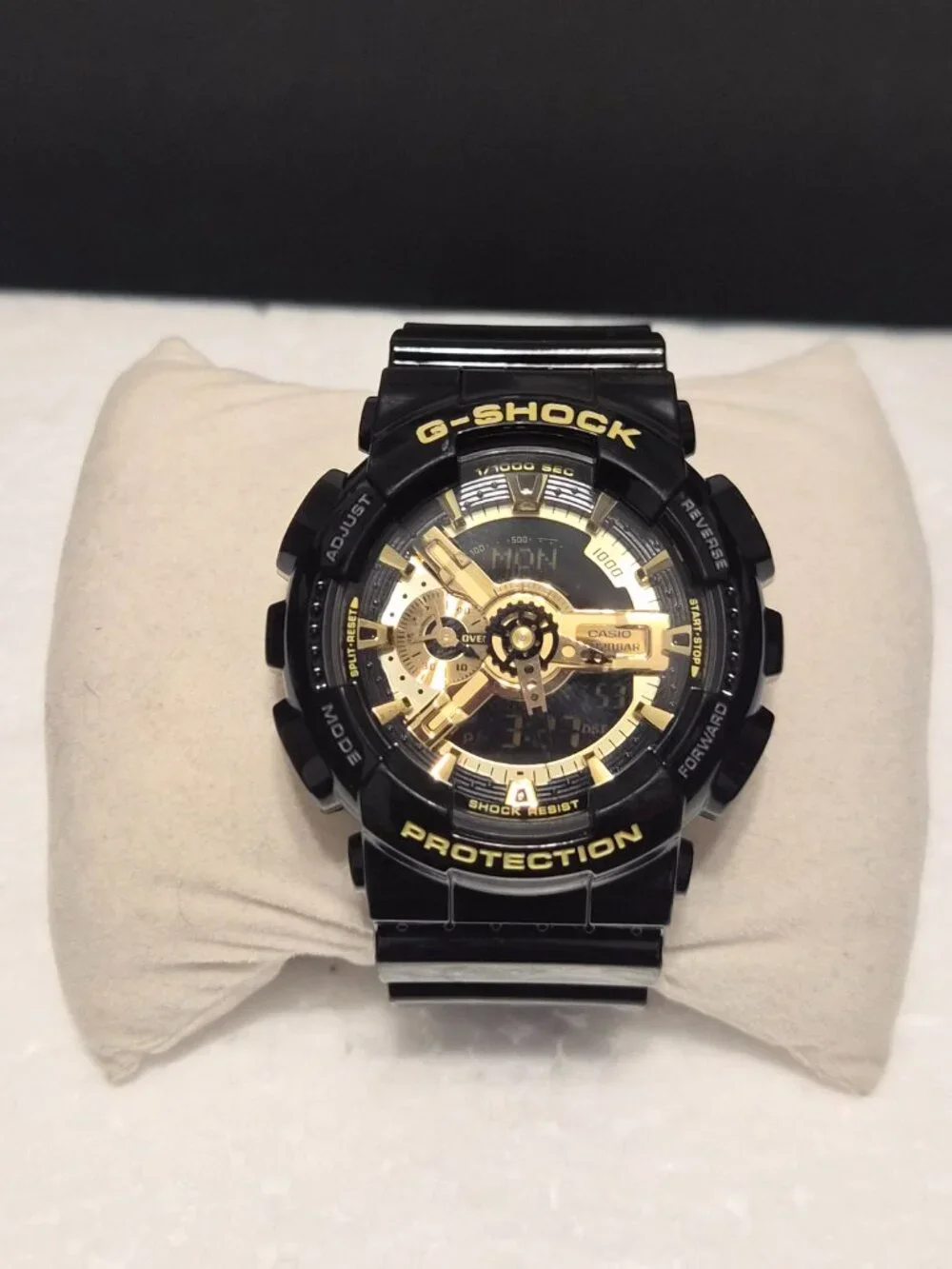 Casio G Shock Black and gold